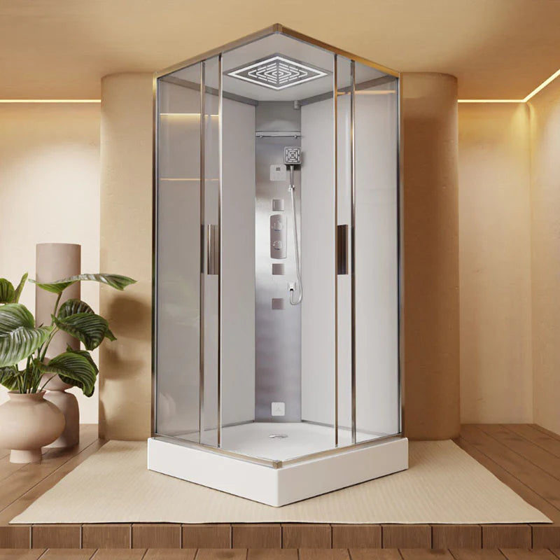 Full Glass Steam Shower Cabin