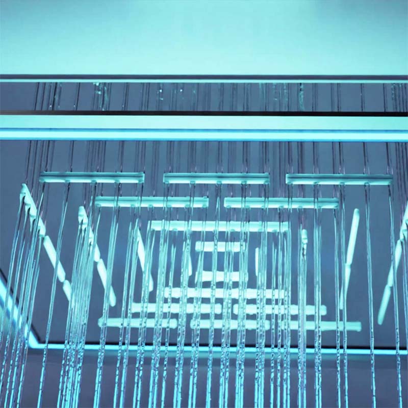 Full Glass Steam Shower Cabin Rain Shower