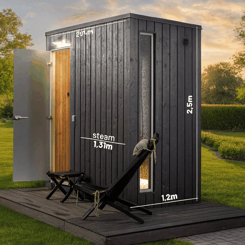 KUUT Outdoor Steam Sauna