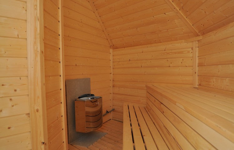 Wooden Spacious Infrared Sauna