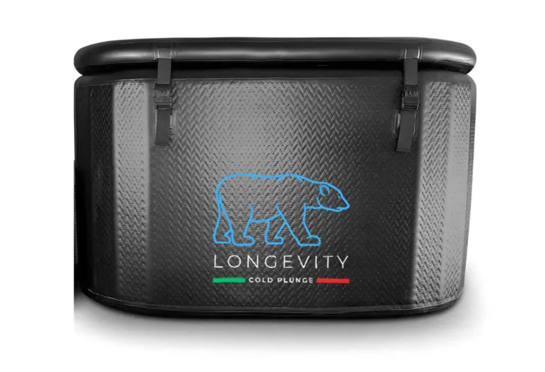 Black Cold Ice Plunge Tub