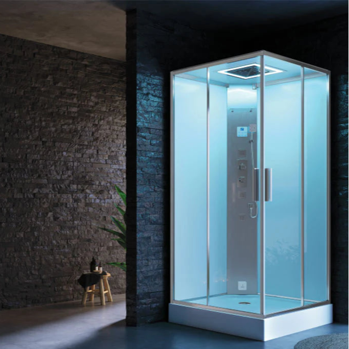 Steam Shower Cabin with LED Light