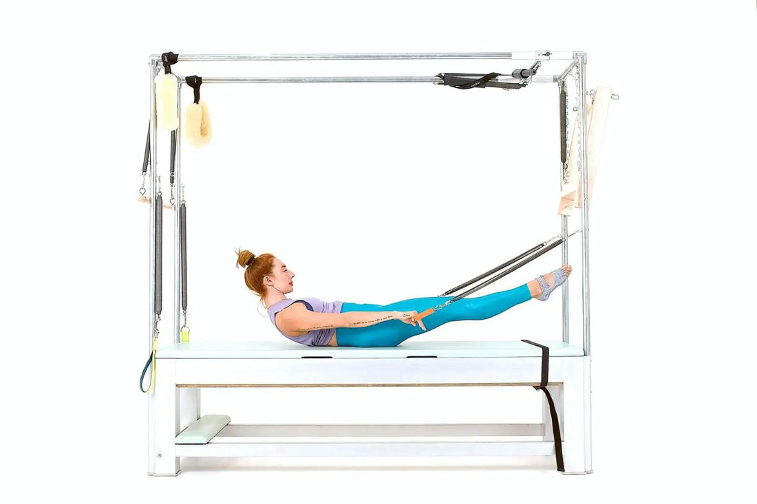 Hundred with Arm Springs on the Cadillac | Online Pilates Classes