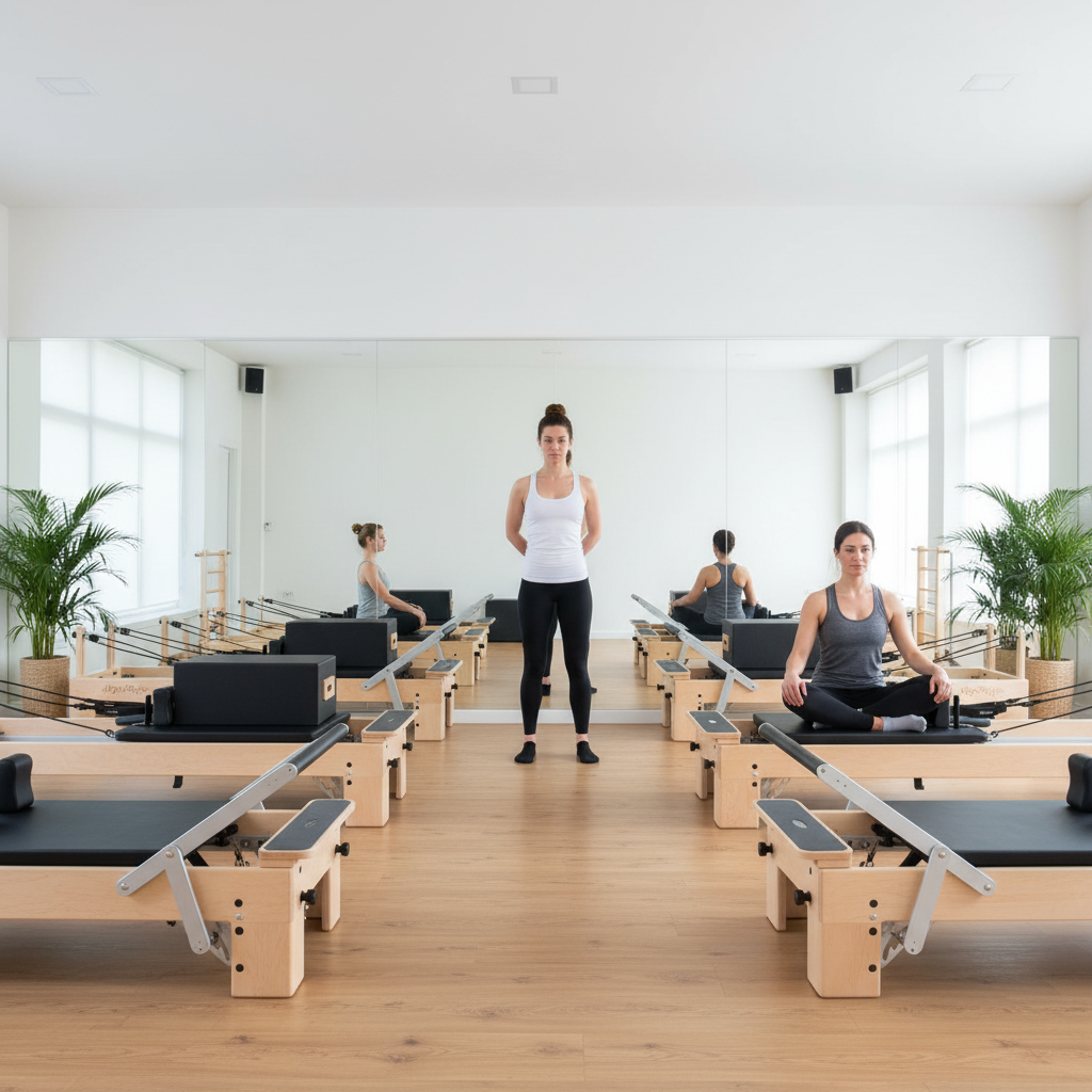 Align M8-Pro Maple Wood Pilates Reformer