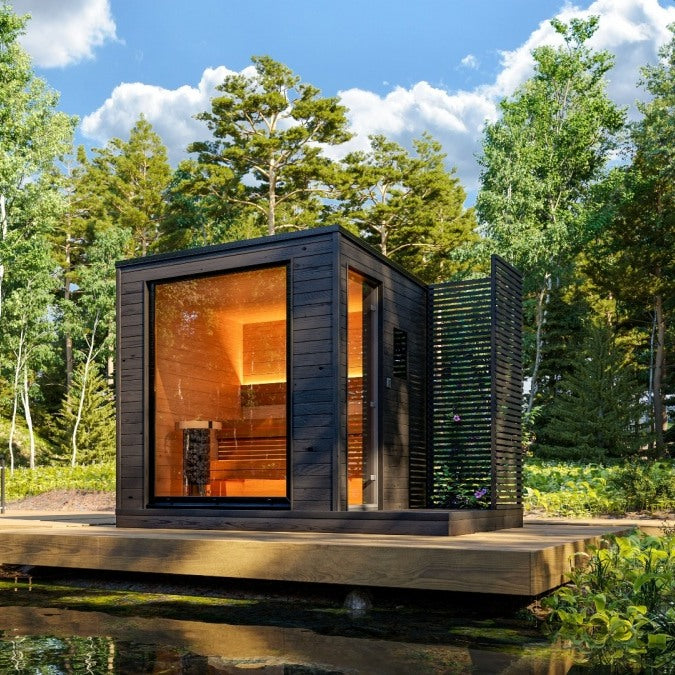 KUUT Outdoor Electric Sauna