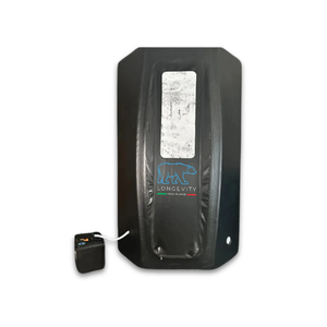 Longevity Inflatable Portable Sauna, on a white background.