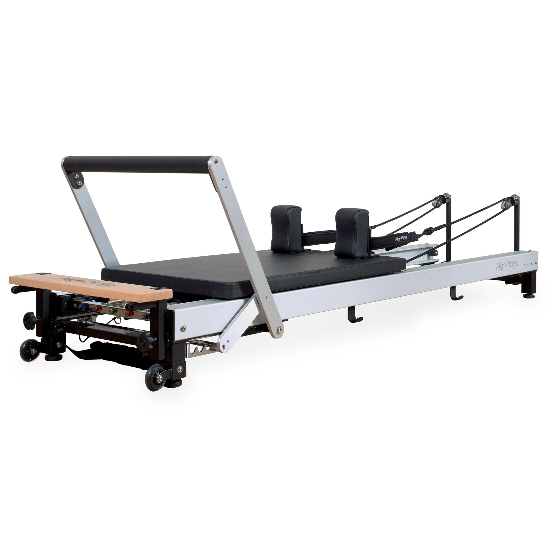 Align-Pilates C8-Pro commercial Pilates reformer, full side view
