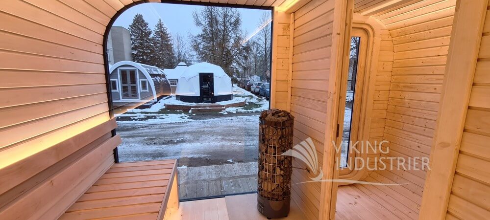 Viking Lunar Cubed Outdoor Sauna
