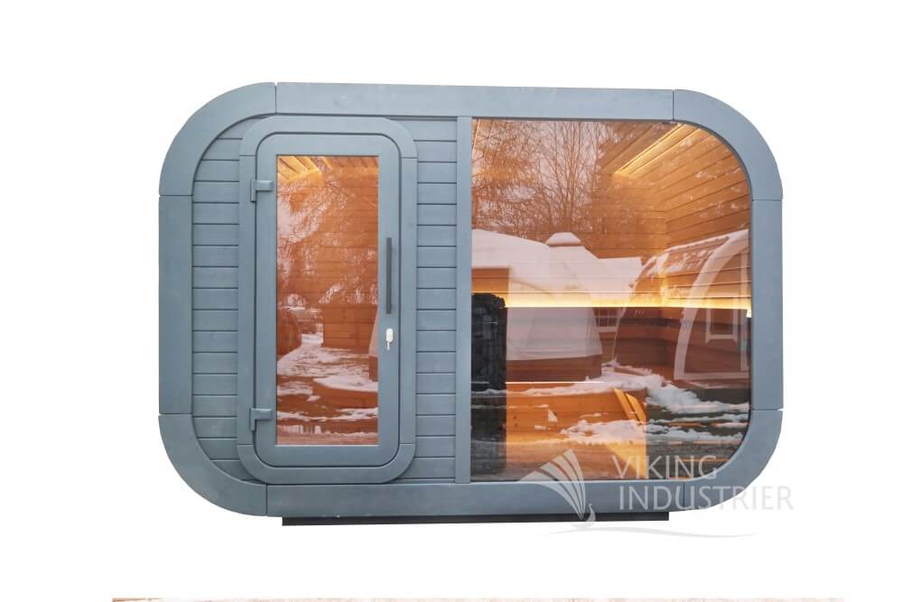 Viking Lunar Cubed Outdoor Sauna