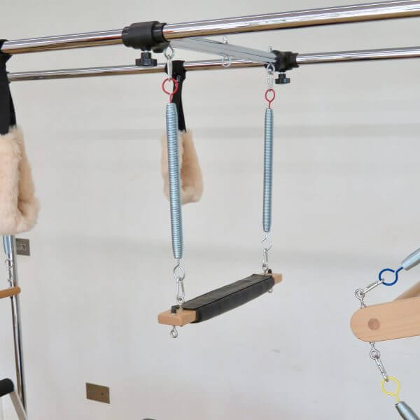 Atro Pilates Cadillac Reformer – UK-manufactured Pilates trapeze table with metal and wood design