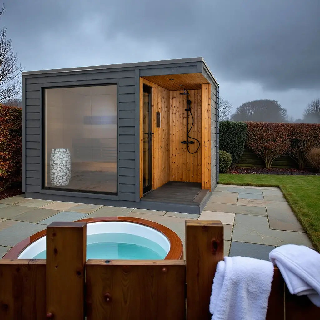 KUUT Outdoor Electric Sauna