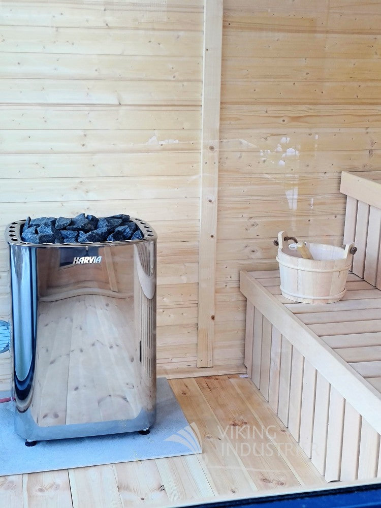 Viking Industrier Traditional Wood Fired Sauna Cube