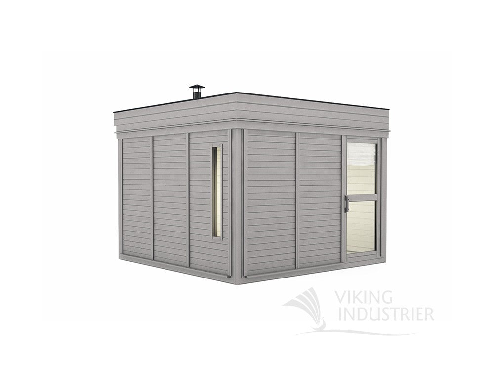 Viking Industrier Traditional Wood Fired Sauna Cube