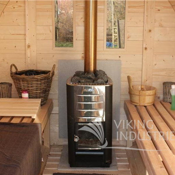 Viking Industrier Barrel Outdoor Sauna